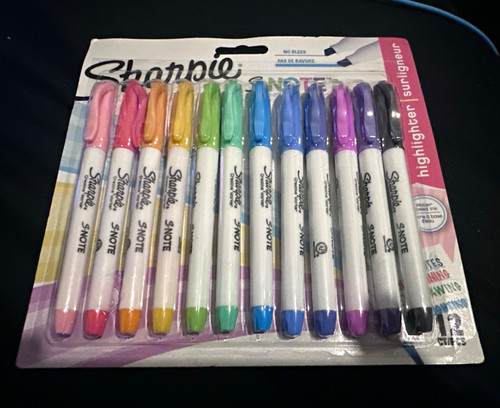 Sharpie note highlighter - sharpie, s-note