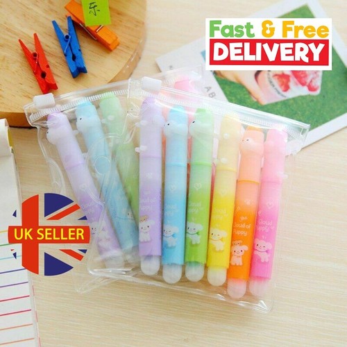 Assorted highlighter pens - x,