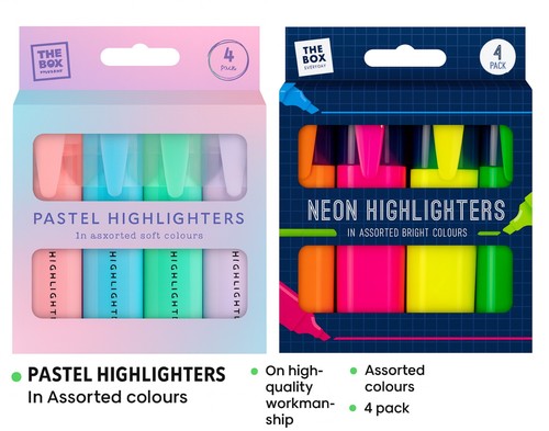 Highlighter pens pastel - pens,