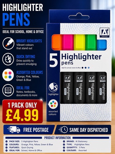 Highlighter pens with - highlighter,