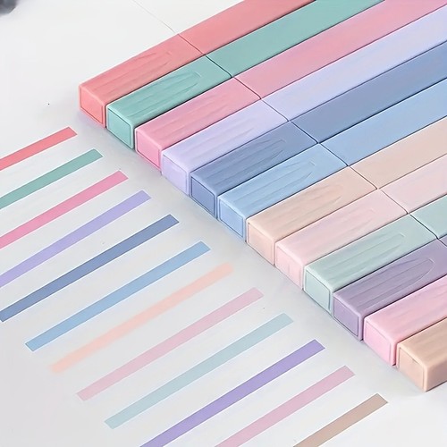 Highlighters set pastel - 12,