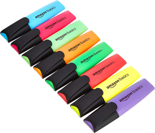 Highlighter pens multipack - highlighter,