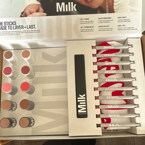 Milk makeup set - set, blush
