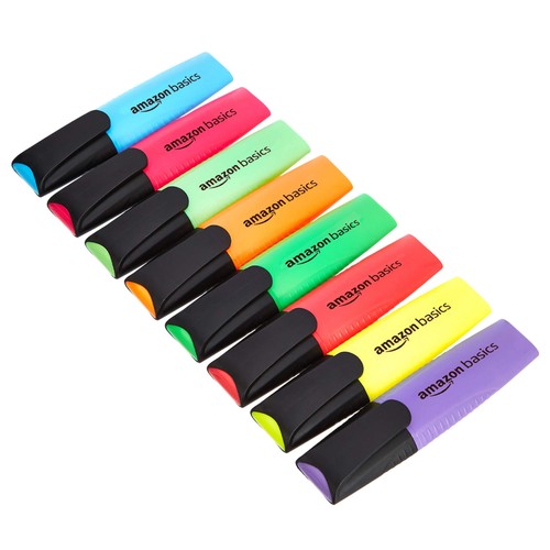 Amazon basics highlighter pens - basics,