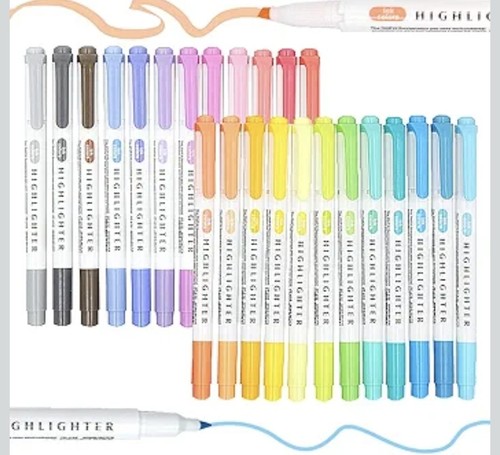Pastel highlighters pack - pastel,