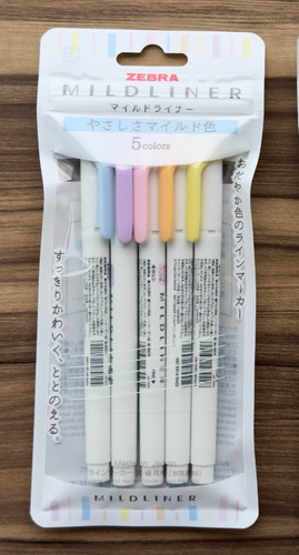 Mildliner highlighters zebra - mildliner,