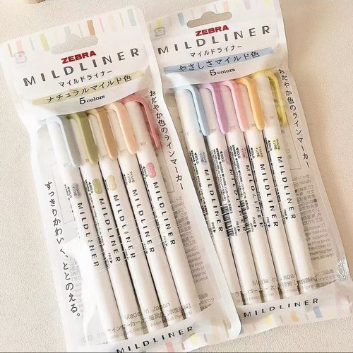 Zebra mildliner colour set - mildliner,