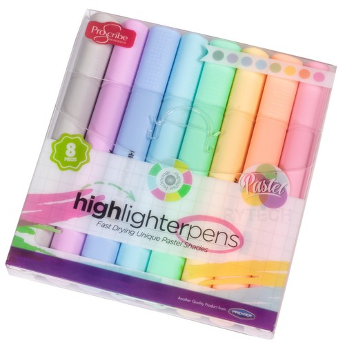 Pack pastel colour - 8,