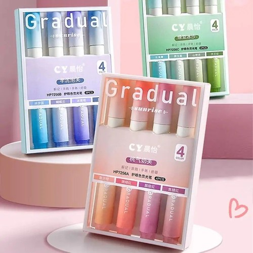 Highlighter pens set - highlighter,