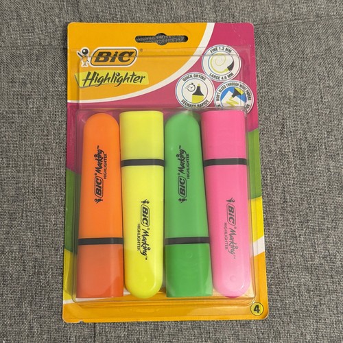Bic piece neon highlighter - bic,