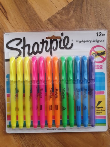 Sharpie highlighter pen - pen, set