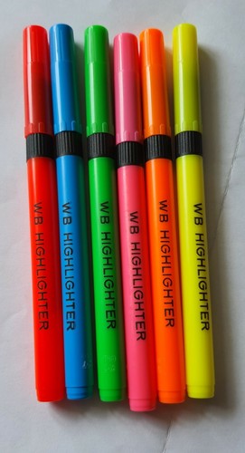 Fluorescent highlighter marker - fluorescent,