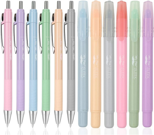 Highlighters and pens bleed - highlighters, no