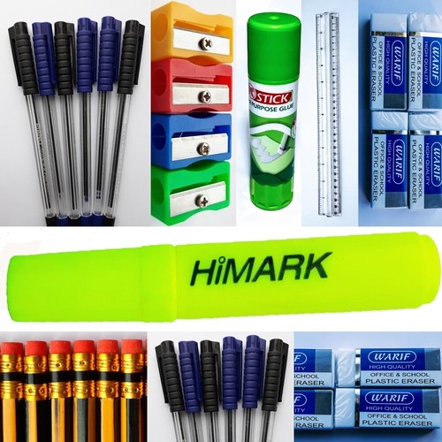 Back school stationery - to,